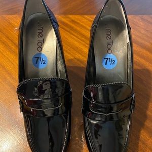 Me Too Black Patent 4” Heels  Sz 7.5M NWT SOLD